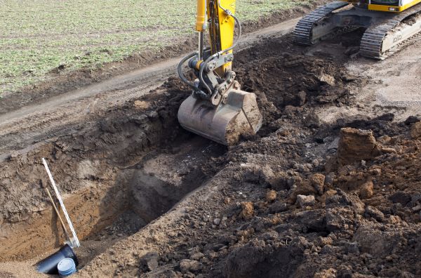 Backhoe Trenching in Panama City