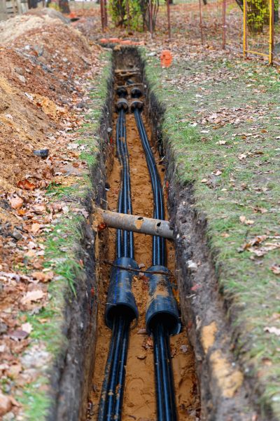 Electrical Line Excavation in Panama City