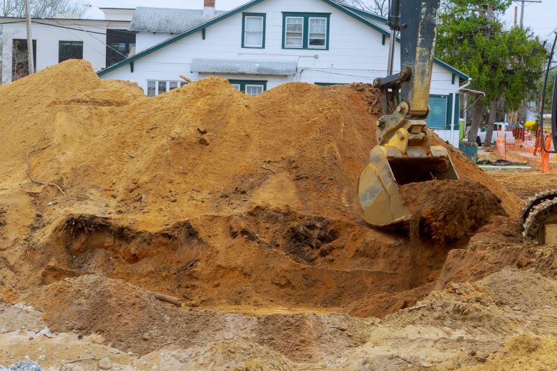 Building Excavation detail